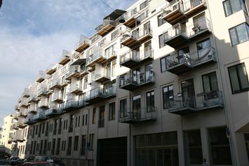 Gøteborggata 8. Luftet fasadasystem